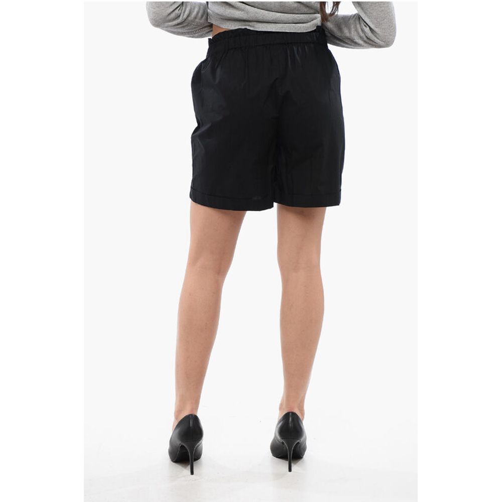 Woolrich Cotton Shorts witrh Elastic Waistband