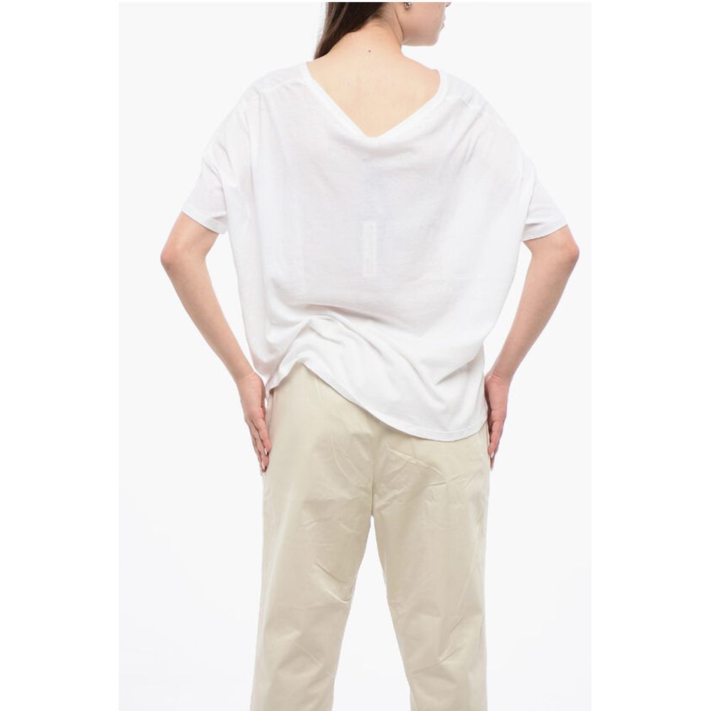Woolrich Crew Neck Bat-wing Sleeved T-Shirt