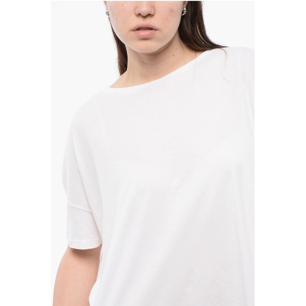 Woolrich Crew Neck Bat-wing Sleeved T-Shirt