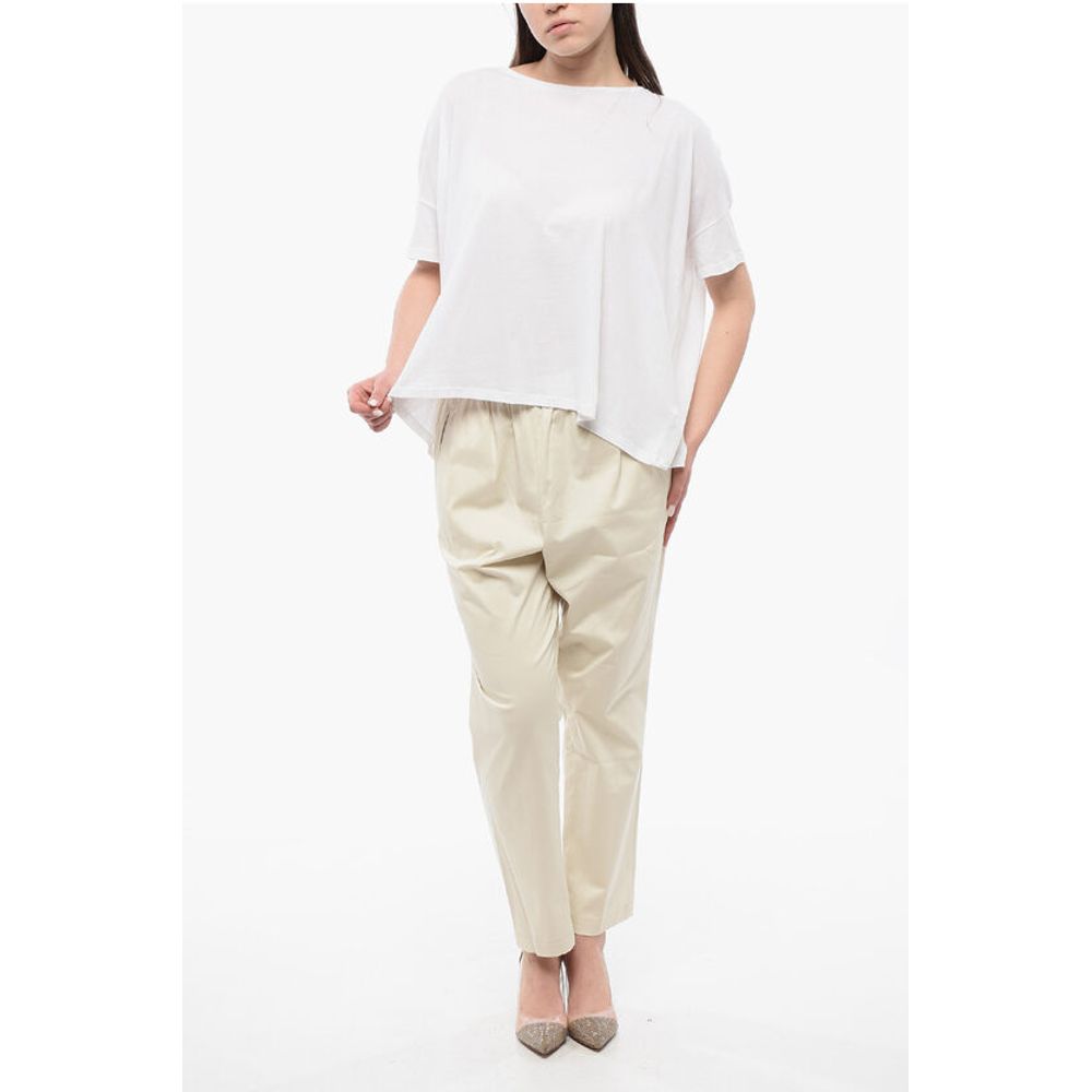 Woolrich Crew Neck Bat-wing Sleeved T-Shirt
