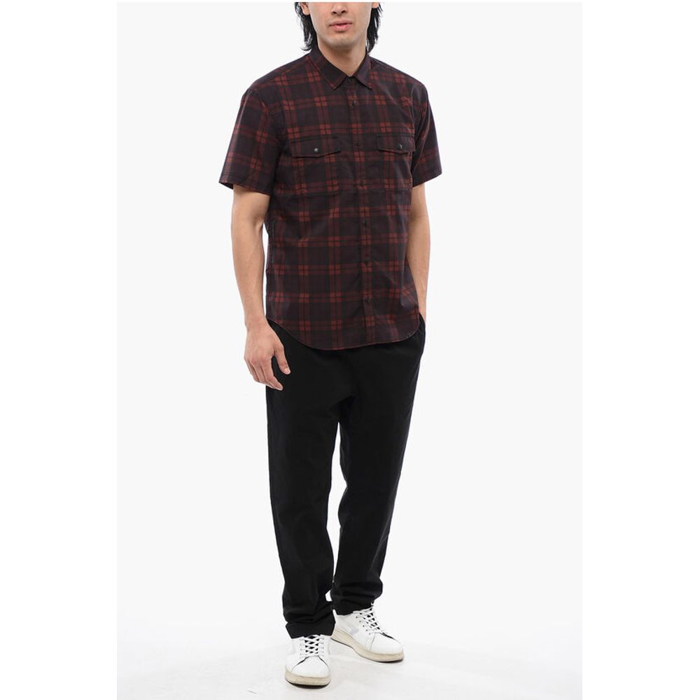 Kastelasta majica s kratkimi rokavi Woolrich MESH