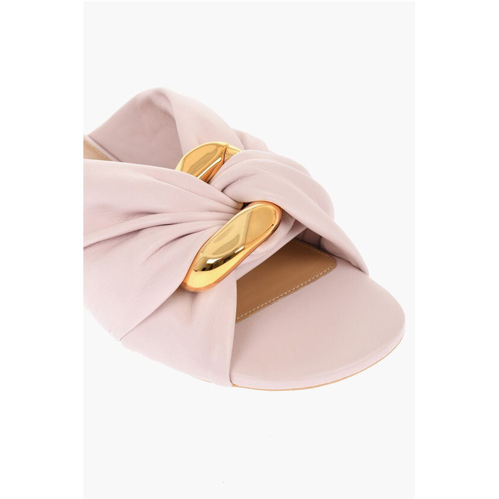 J.W.Anderson Twisted Leather Slides