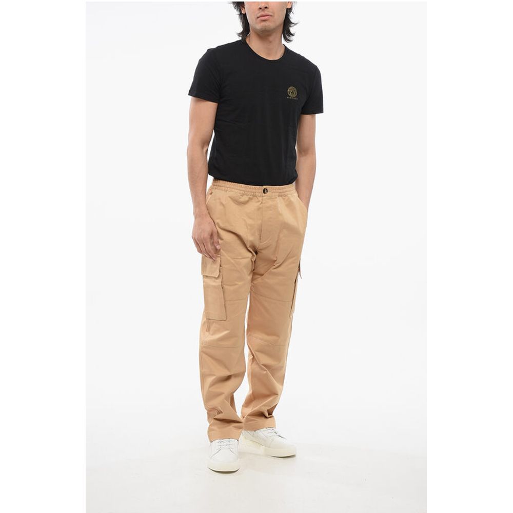 Marni Cotton Cargo Pants with Elastic Waistband