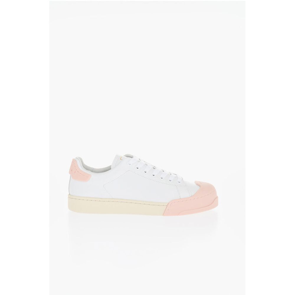 Marni Leather Low-Top Sneakers