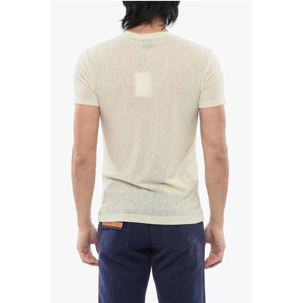 Nanushka Sheer JENNO Cre-Neck T-shirt