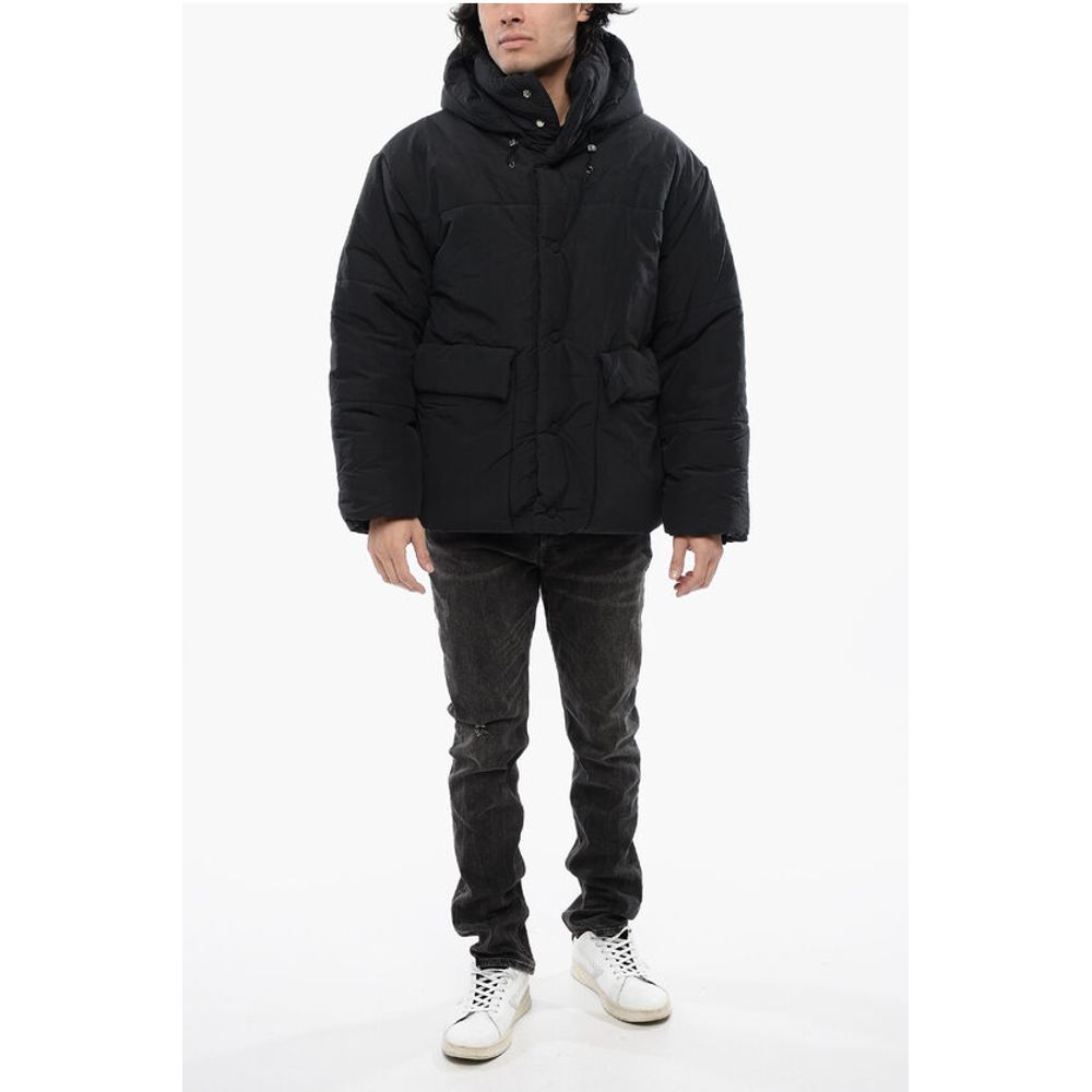 Nanushka Padded Jacket with Removable Hood