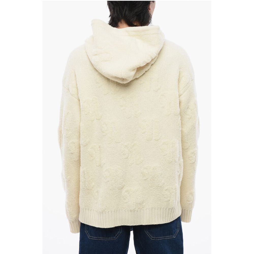 Nanushka Wool and Nylon CAMAL Sweater with Hood