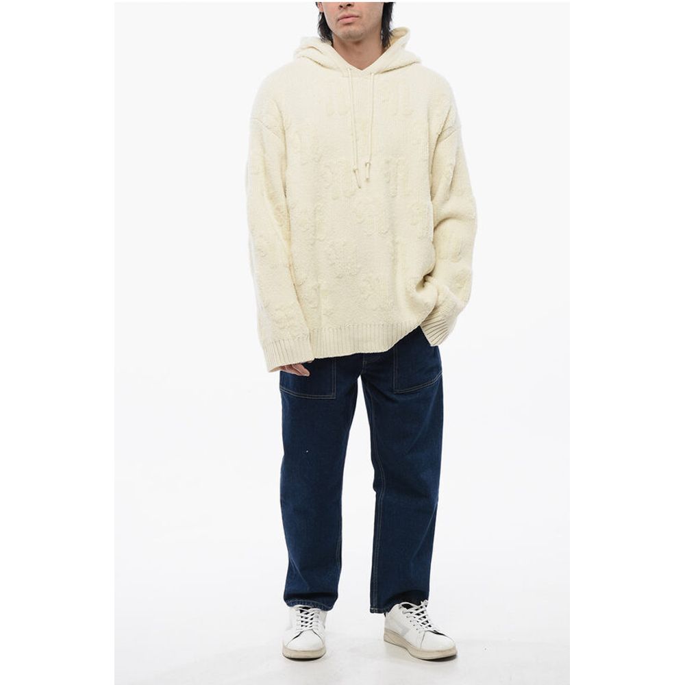 Nanushka Wool and Nylon CAMAL Sweater with Hood