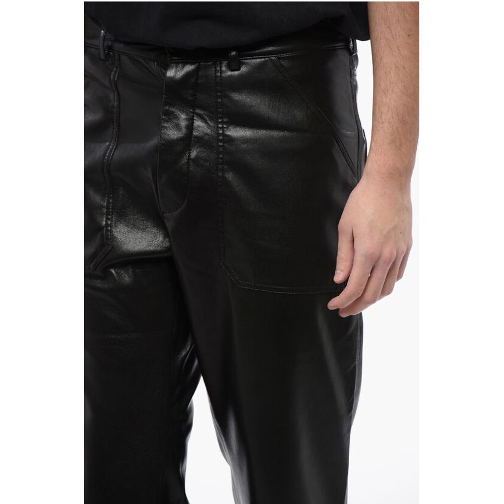 Nanushka Faux Leather JASPER 5-Pockets Pants
