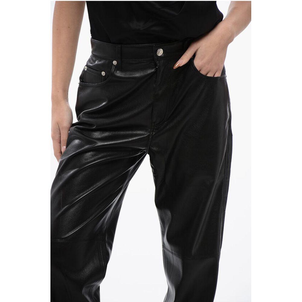 Nanushka Faux Leather VINNI 5-Pockets Pants