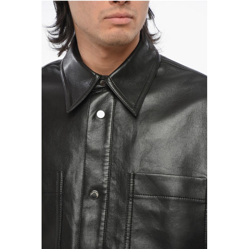 Nanushka Leather Overshirt