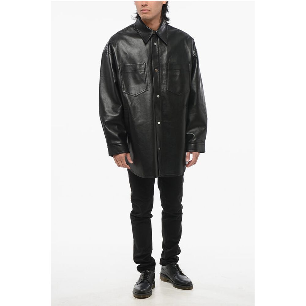 Nanushka Leather Overshirt