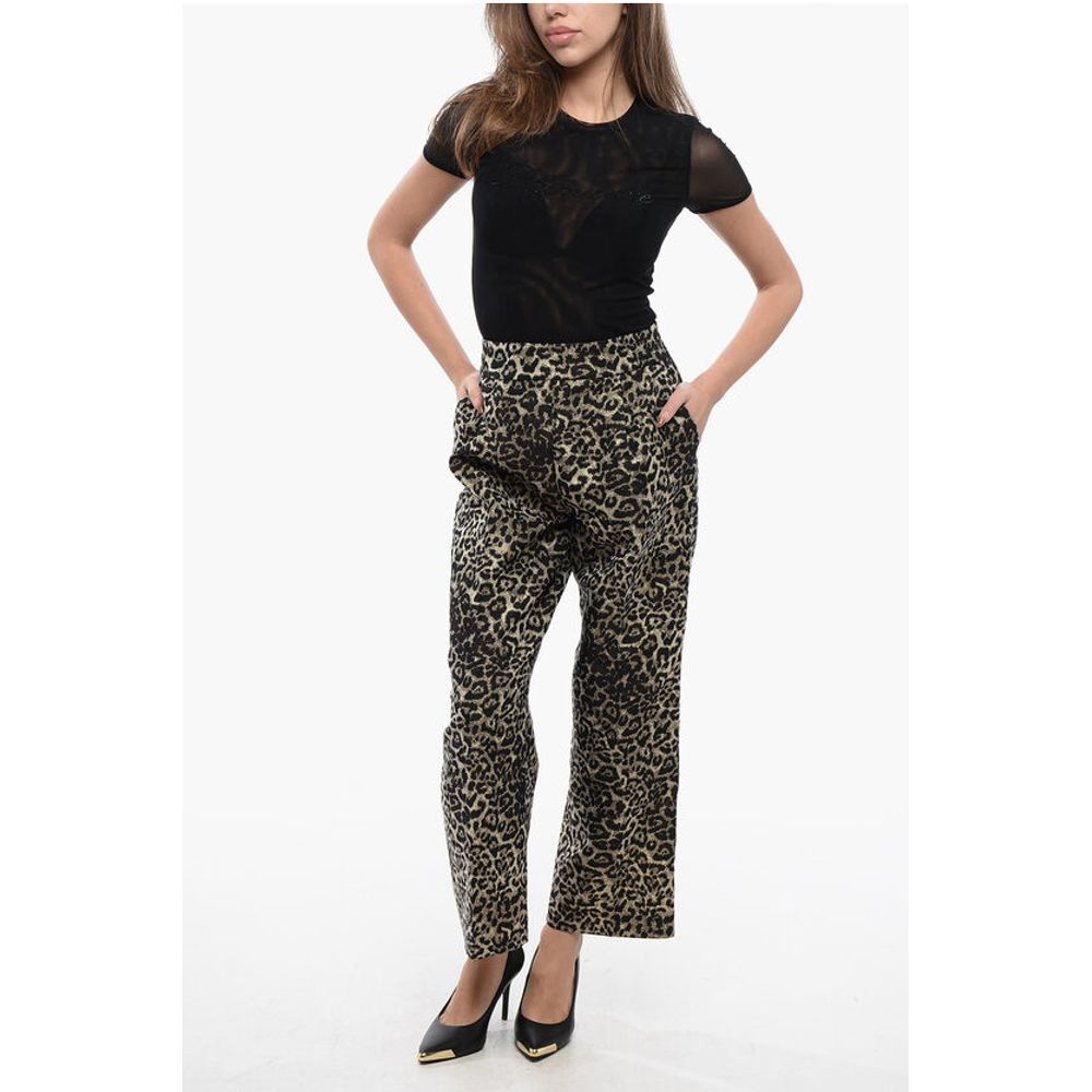 AllSaints Animal Patterned Relaxed Fit JEMI LEPPO Pants