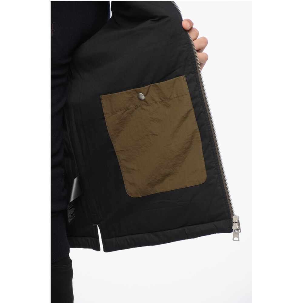 AllSaints Quilted Zipped Vest
