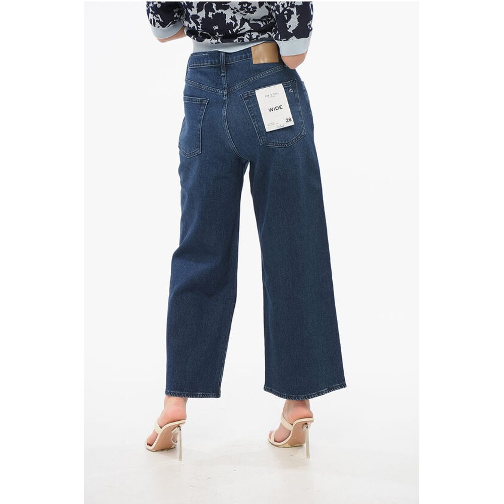 Rag&Bone Cropped Fit ANDY Wide Leg Denims 28cm