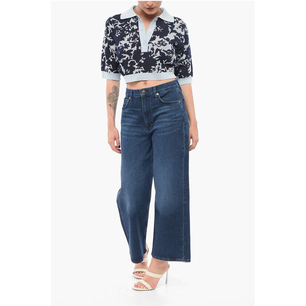 Rag&Bone Cropped Fit ANDY Wide Leg Denims 28cm
