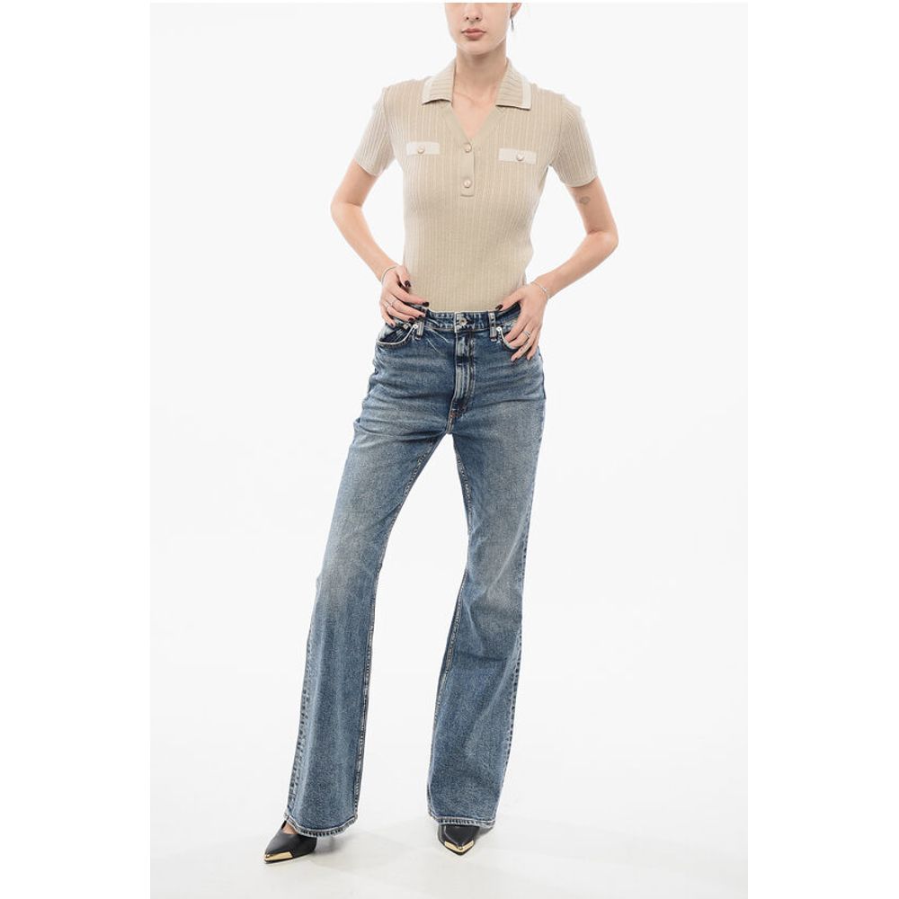 Rag&Bone High-waisted CASEY Flared Fit Denims 26cm