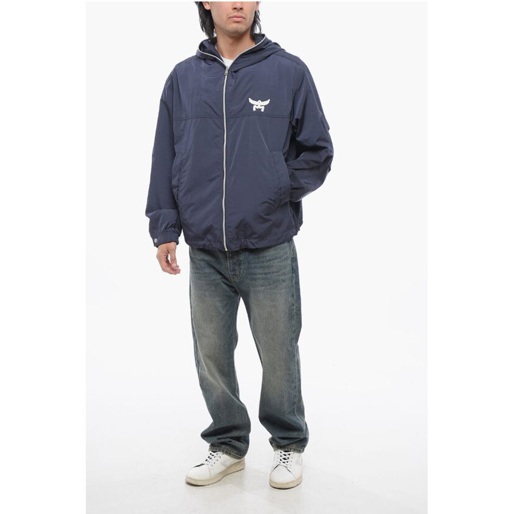MCM Nylon Jacket with Hood and 2-Pockets