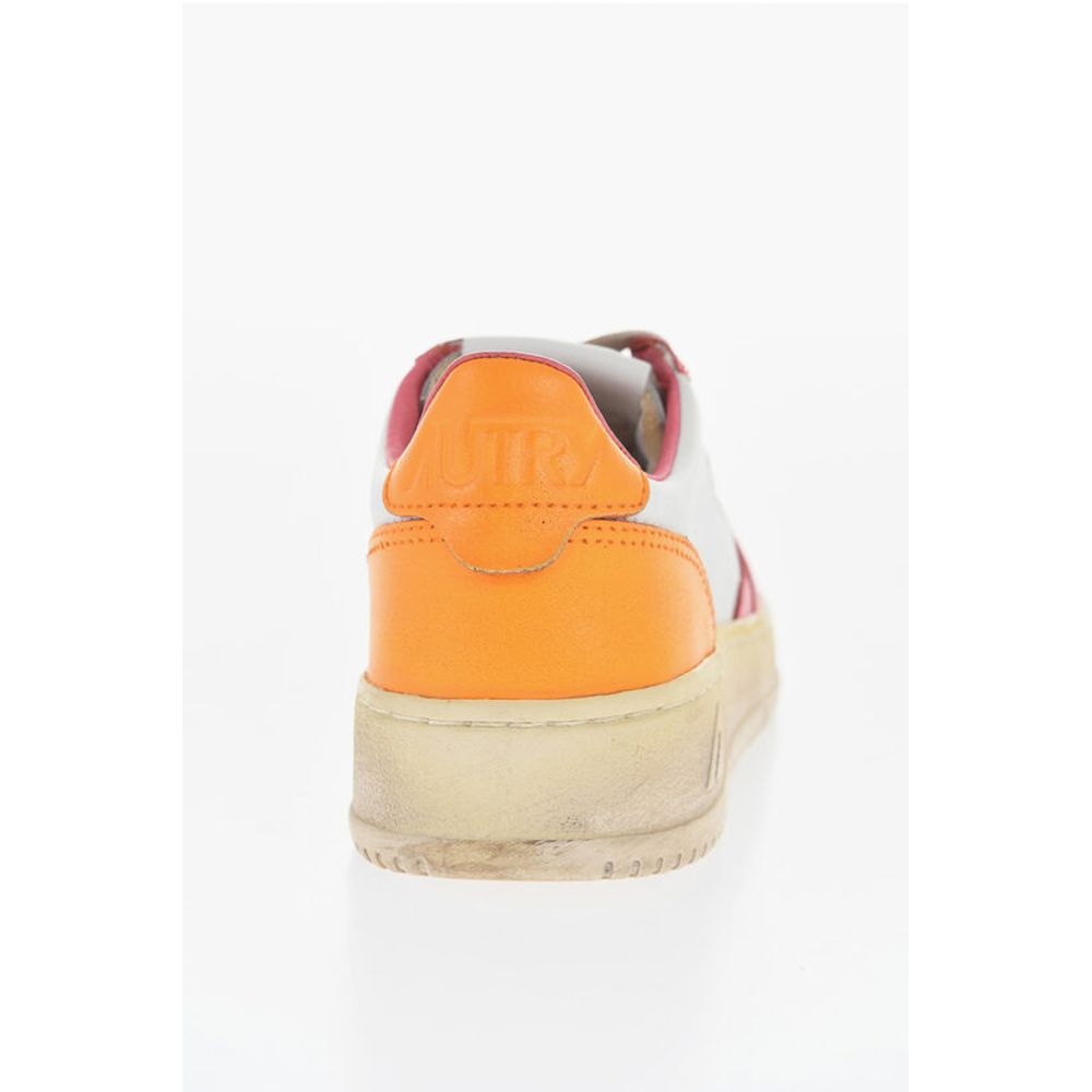 Autry Leather SUPER VINTAGE Low Top Sneakers