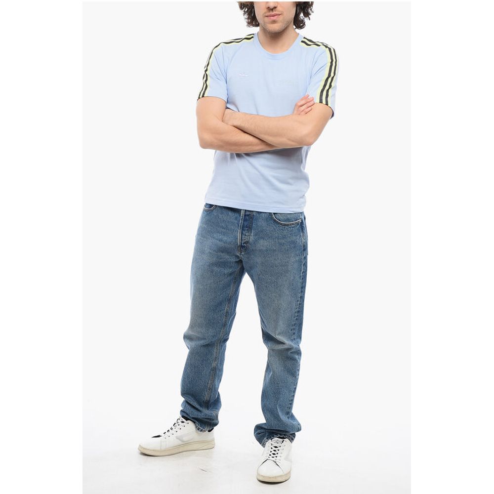 Adidas WALES BONNER Crew-neck T-shirt with Contrast Bands