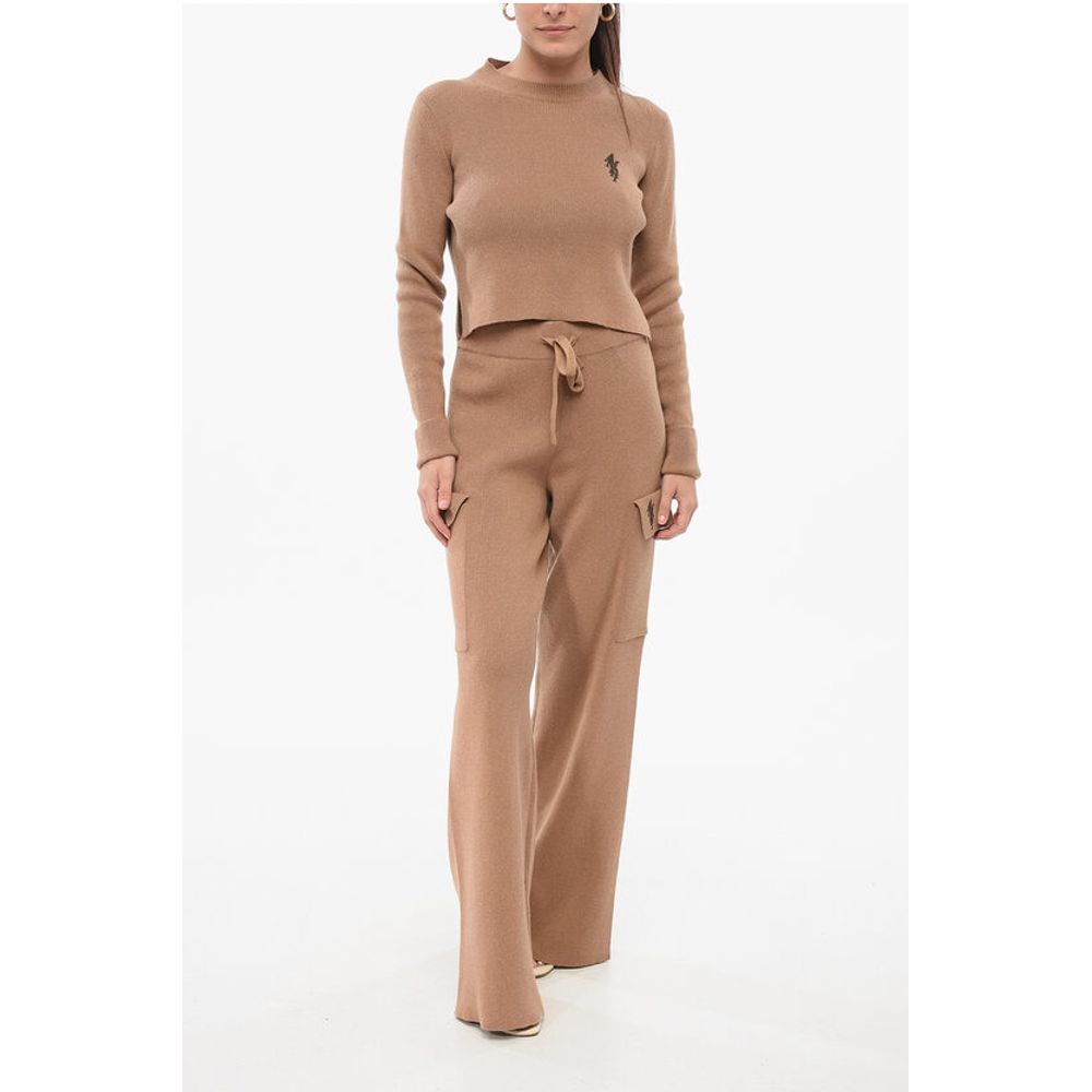 Amiri Crew Neck Cashmere Blend Sweater