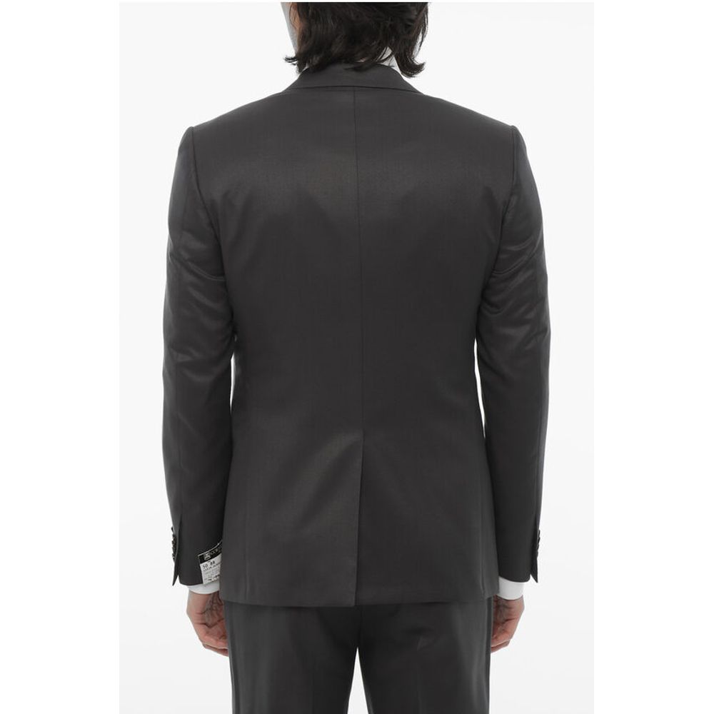 Corneliani Virgin Wool and silk Center Vent Peak Lapel CERIM.ACADEMY 3-
