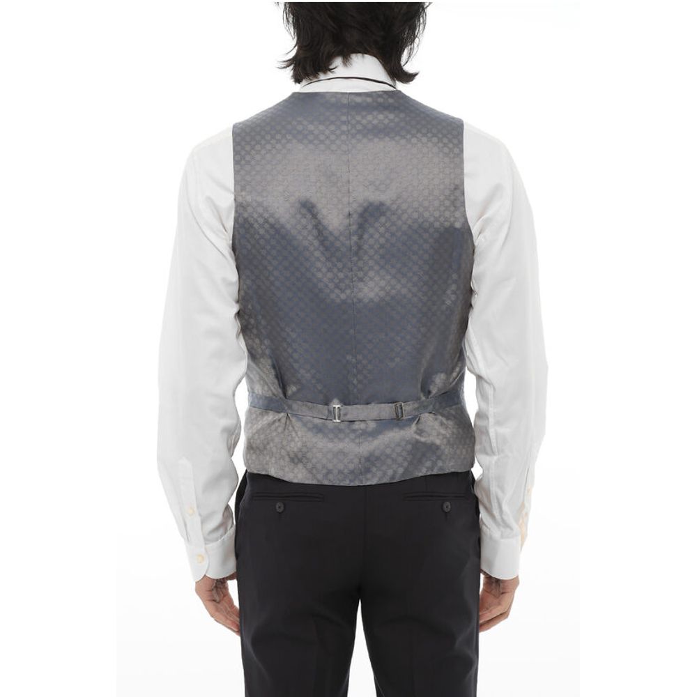 Corneliani Silk CERIM.ACADEMY Waistcoat with Back Adjuster