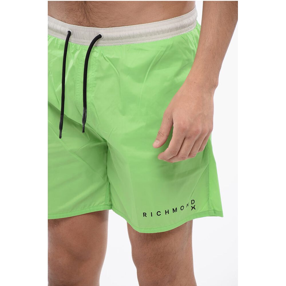 John Richmond Bicolor Boxer Swimsuit