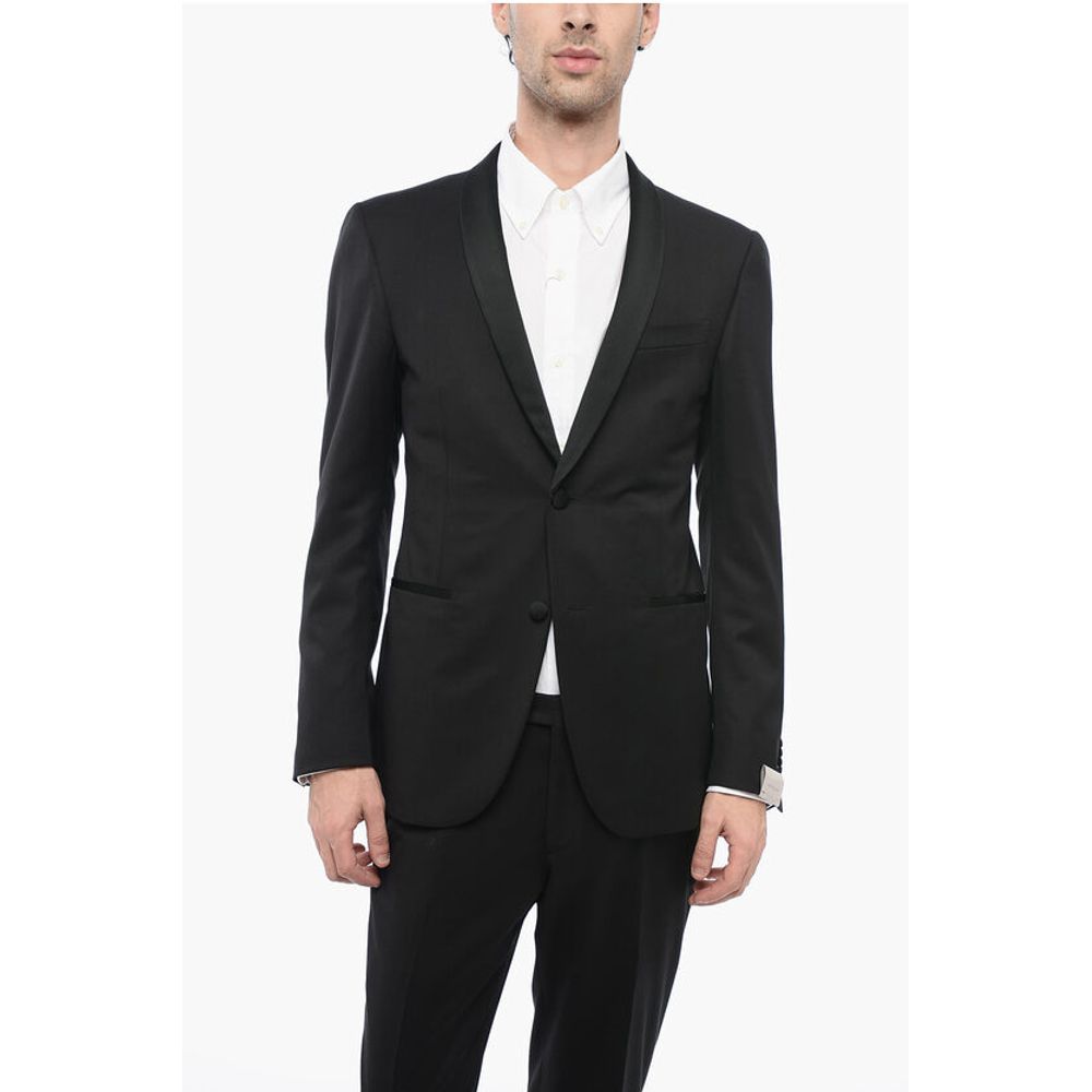 Corneliani Virgin Wool Shawl Lapel 2-Button Suit