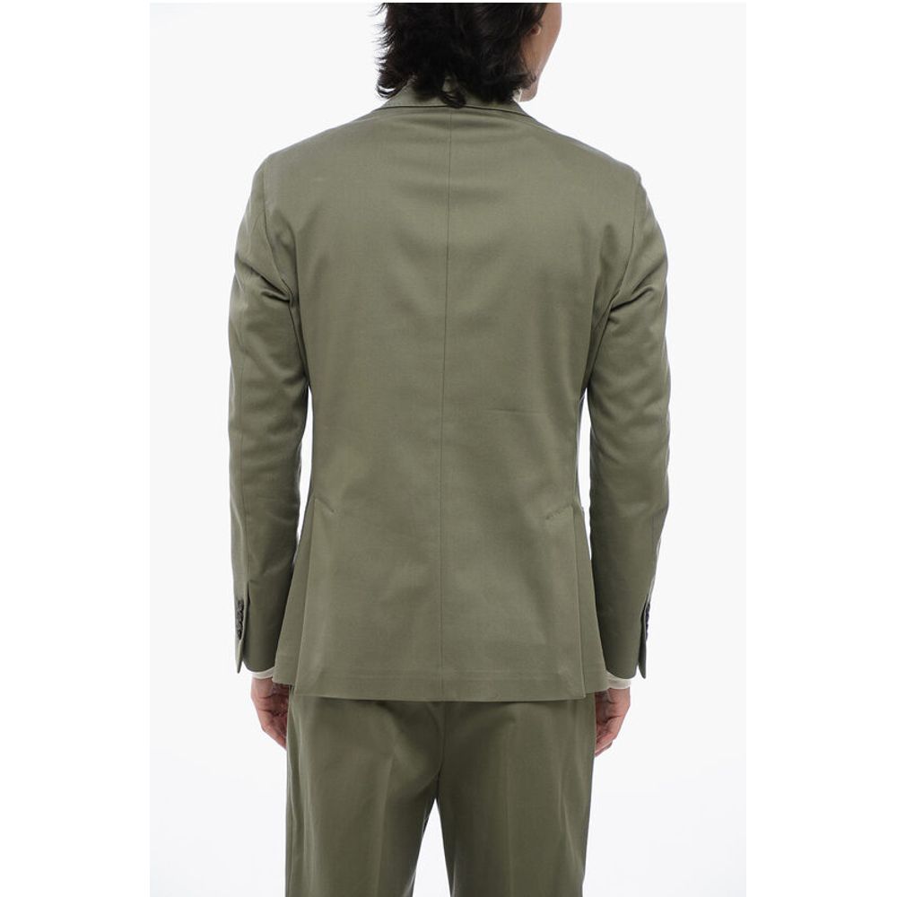 Corneliani Twill Side Vents Notch Lapel CIRCLE 2-Button Suit