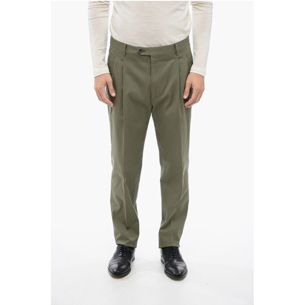 Corneliani Twill Side Vents Notch Lapel CIRCLE 2-Button Suit