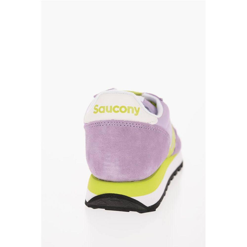 Saucony Suede and Nylon JAZZ ORIGINAL Low-Top Sneakers with Contrast