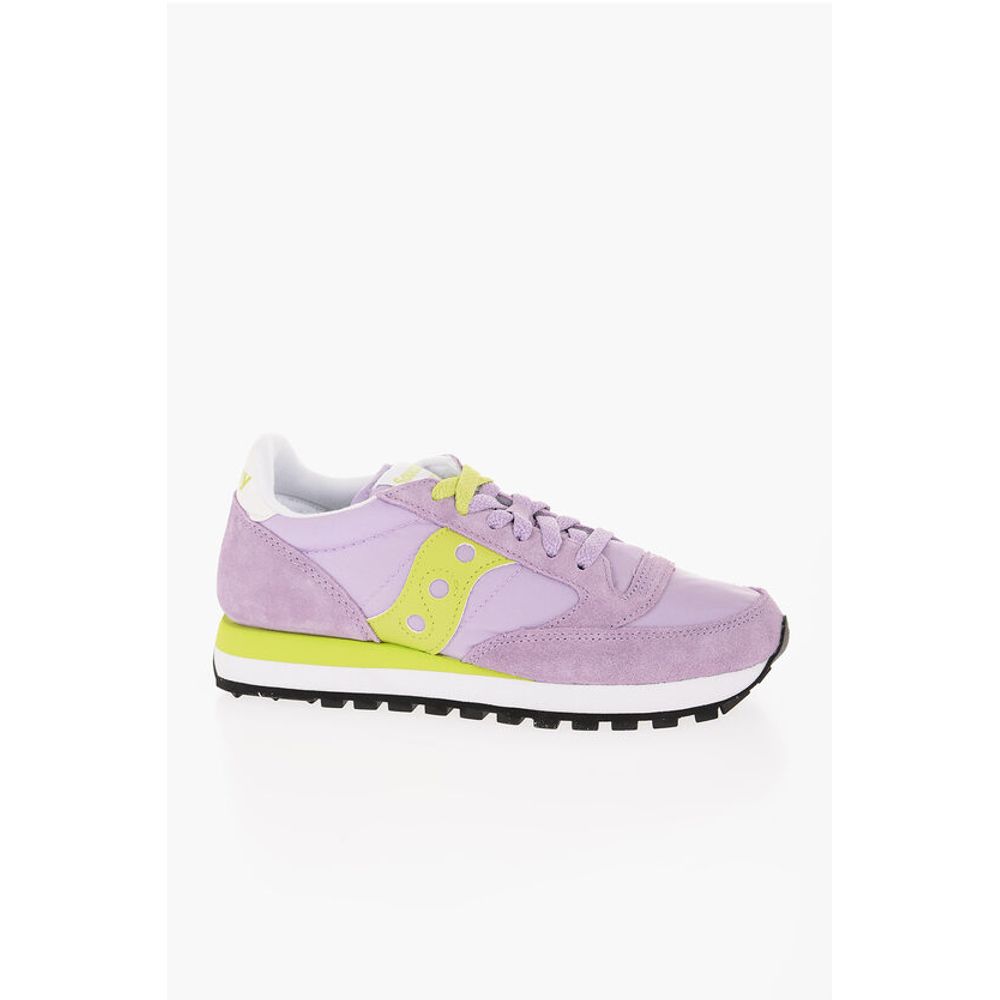 Saucony Suede and Nylon JAZZ ORIGINAL Low-Top Sneakers with Contrast