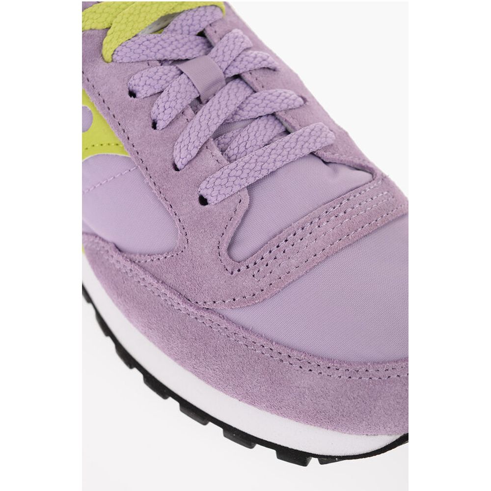 Saucony Suede and Nylon JAZZ ORIGINAL Low-Top Sneakers with Contrast