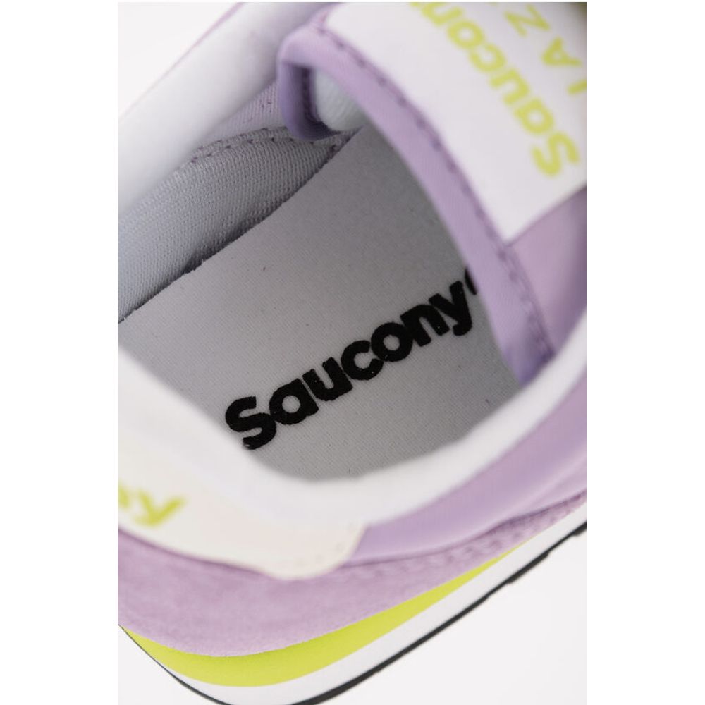 Saucony Suede and Nylon JAZZ ORIGINAL Low-Top Sneakers with Contrast