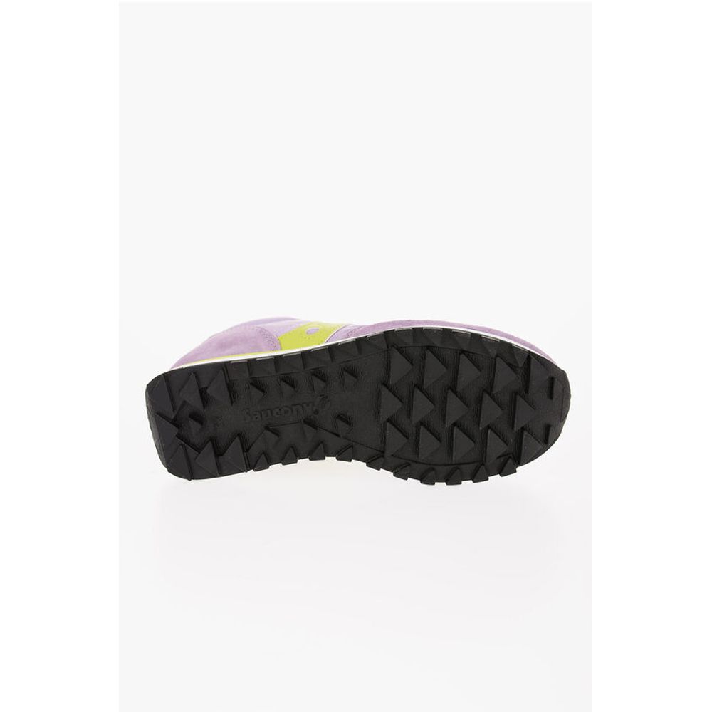 Saucony Suede and Nylon JAZZ ORIGINAL Low-Top Sneakers with Contrast