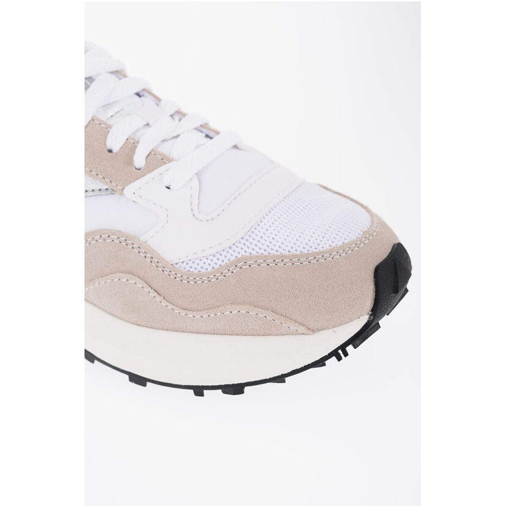 Saucony Suede and Fabric JAZZ NXT Low-Top Sneakers with Contrast Det