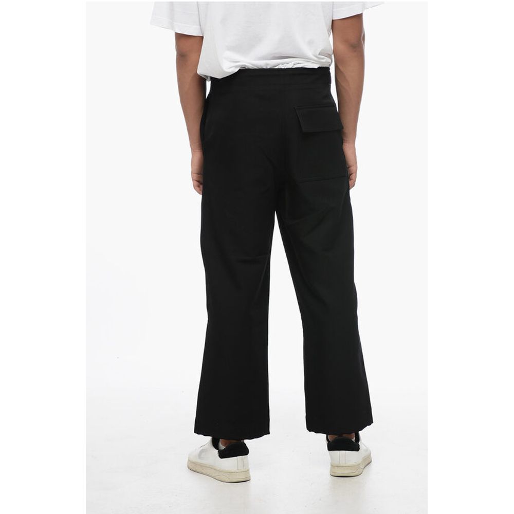 Armani EMPORIO 3-Pocket Pants with Drawstringed Waist and Ankles