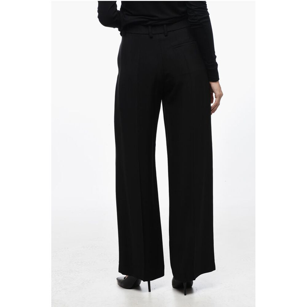 Mugler Straight-Fit Pants with Cut-Out Details