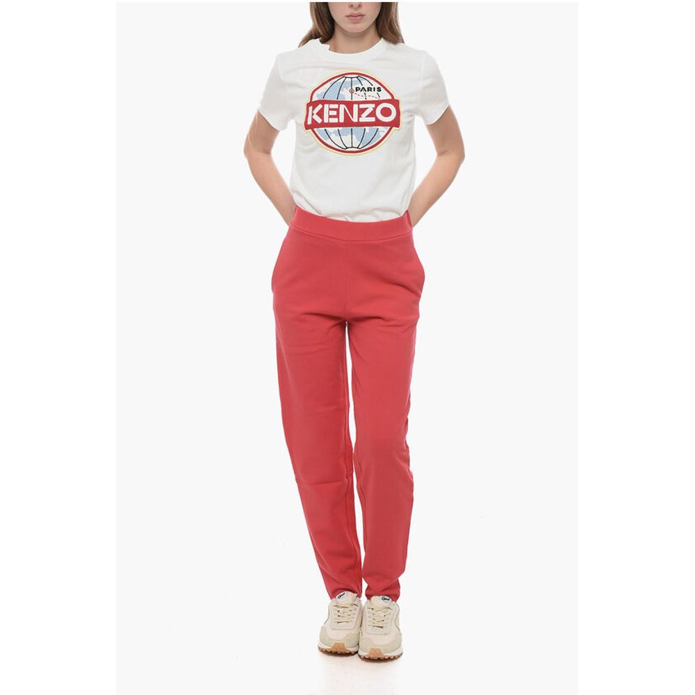 Armani EMPORIO Brushed Cotton Sweatpants with Flush Pockets