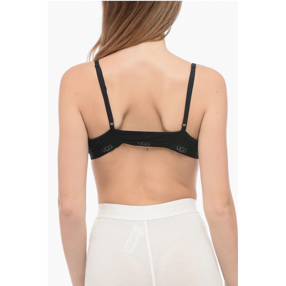 UGG Solid Color FRANCIS Triangle Bra with Logoed Band