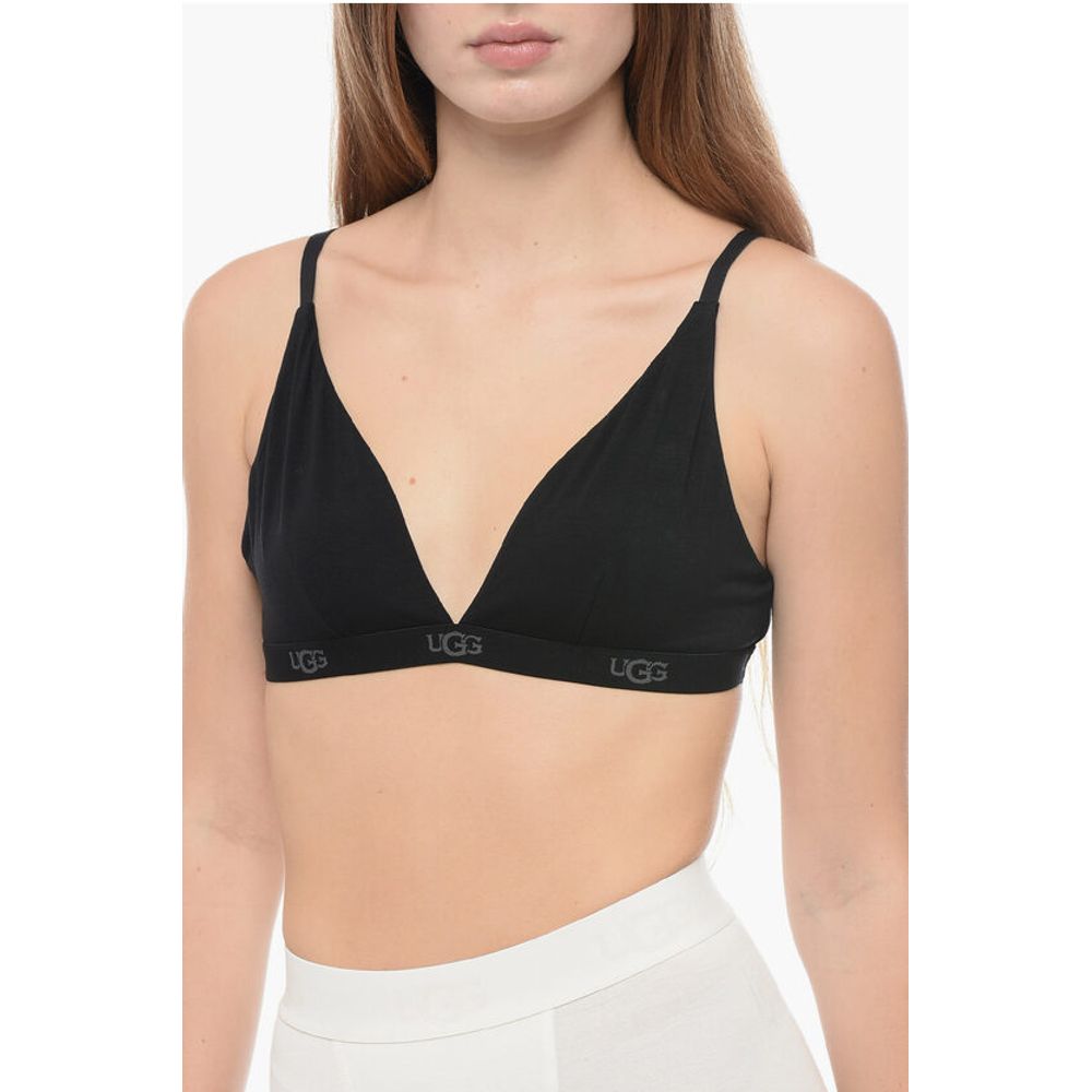 UGG Solid Color FRANCIS Triangle Bra with Logoed Band