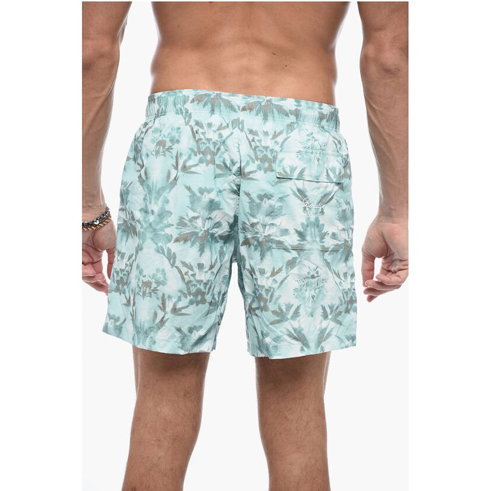 Berluti Floral Pattern Boxer Swimshorts
