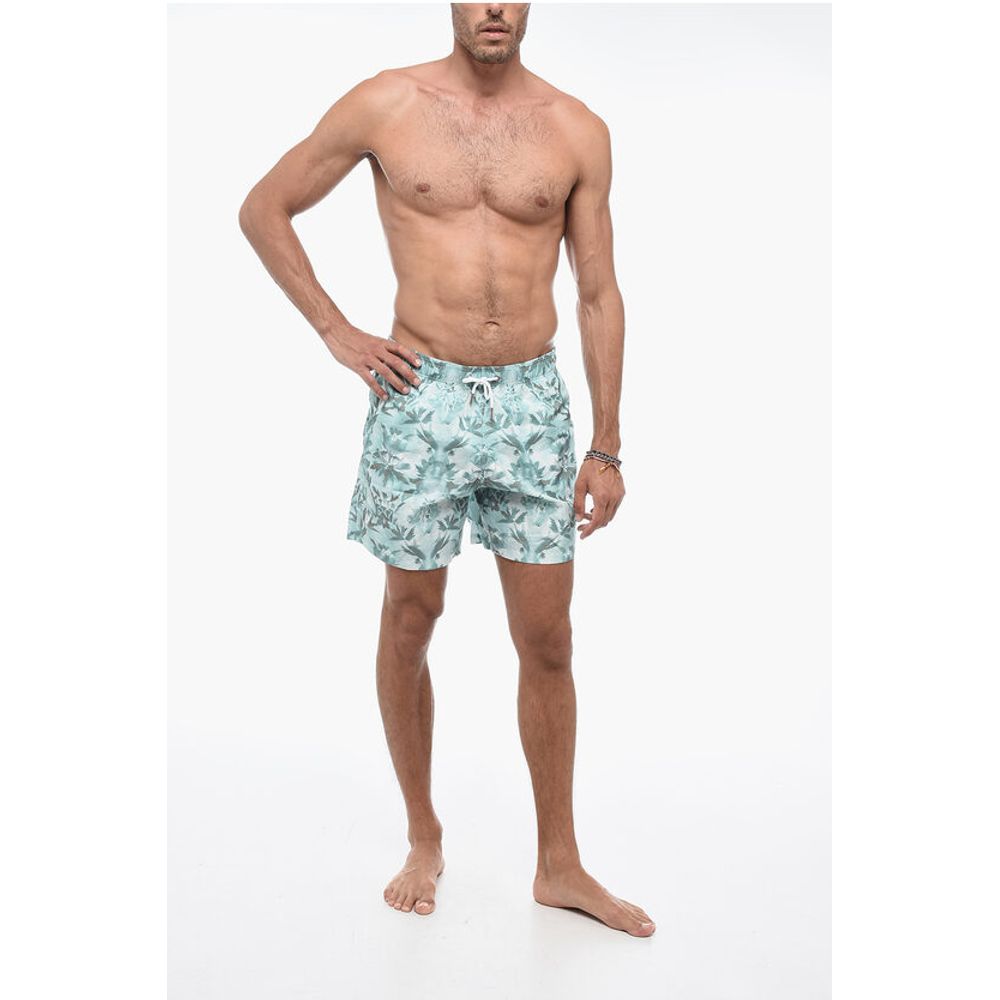 Berluti Floral Pattern Boxer Swimshorts
