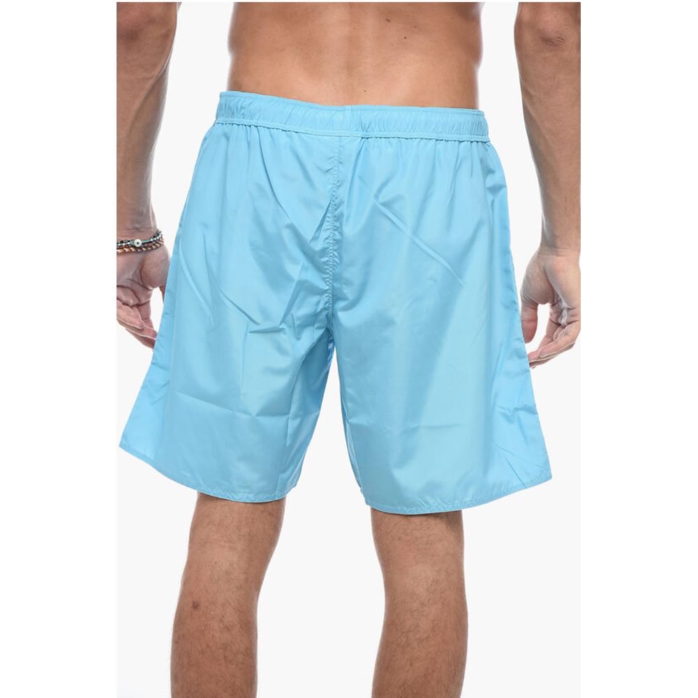 Yes I Am Logoed Patch Swimshorts