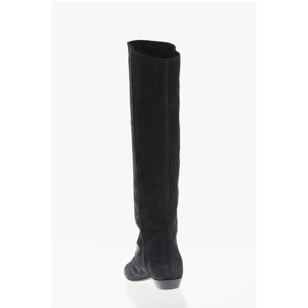 Isabel Marant Suede Knee-Lenght CITY Boots