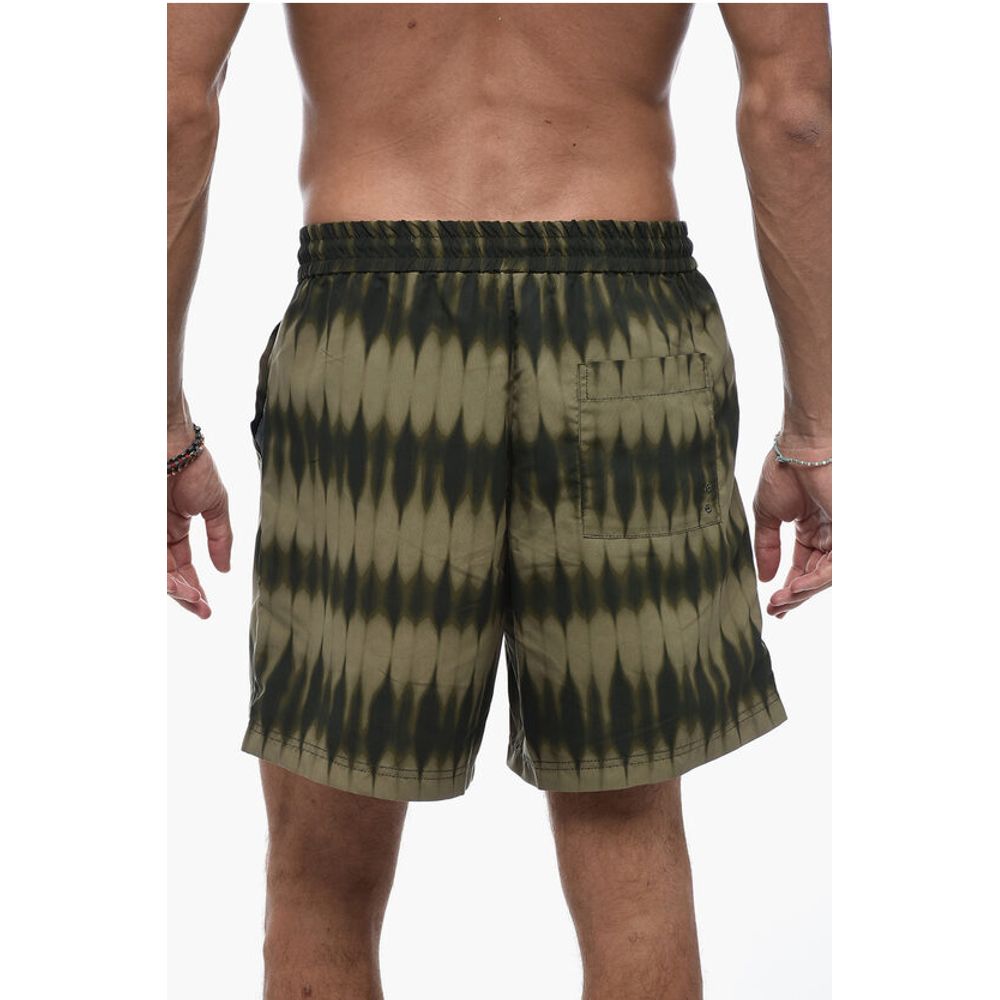 A.P.C. Tie Dye Print Boxer Swimsuit