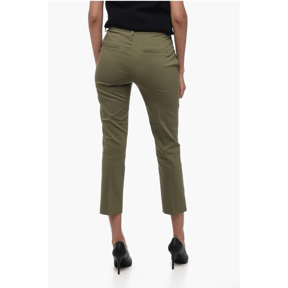 Edra Pleated Cigarette Pants