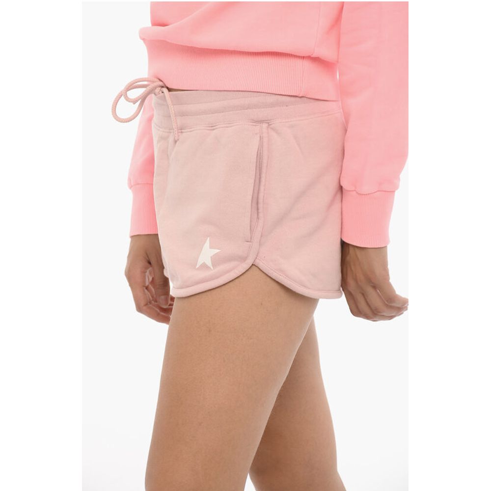 Golden Goose Fleeced DIANA Shorts with Drawstring Waist
