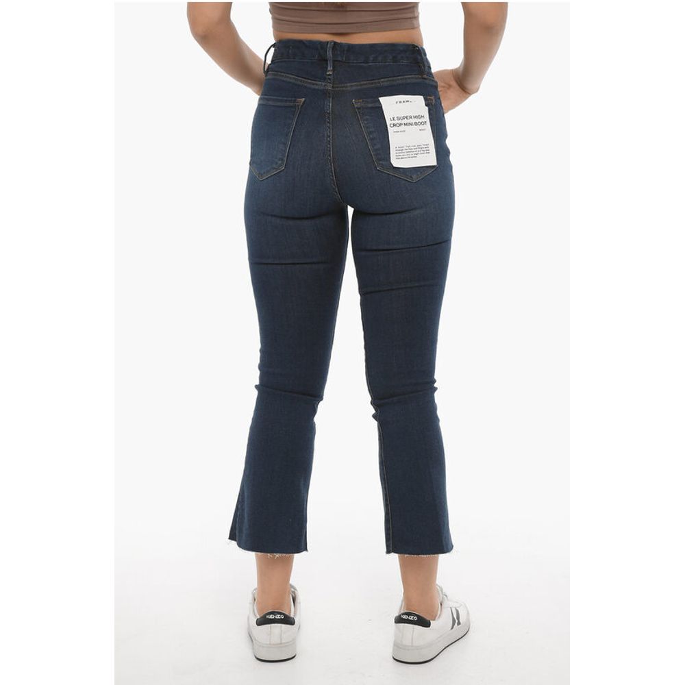 Frame Stretch Denim LE SUPER HIGH CROP MINI BOOT Jeans 20cm